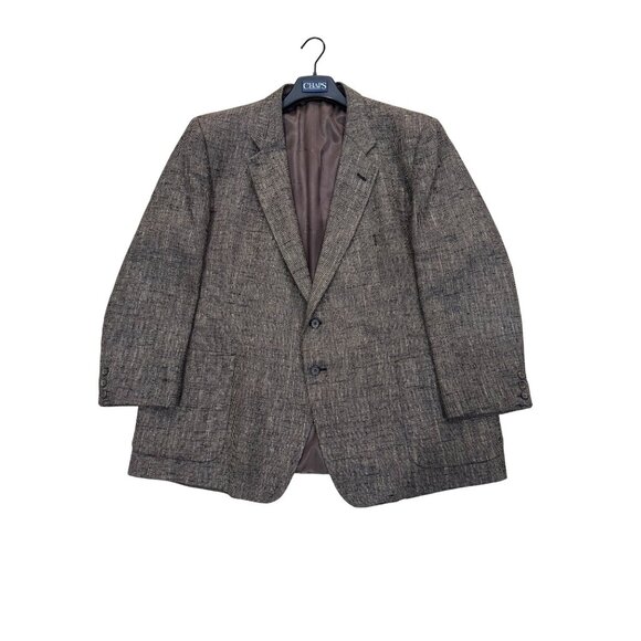 Givenchy Other - NWT Givenchy Gentleman Paris Wool Silk Blazer Brown Tailored Men 50R Business